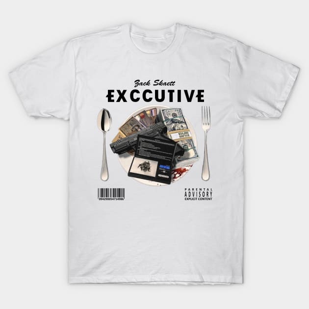 Zack Skaett Eccutive T-Shirt by bougaa.boug.9